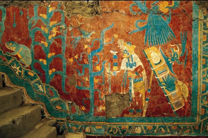 Murals Of Cacaxtla Images That Guard The Past