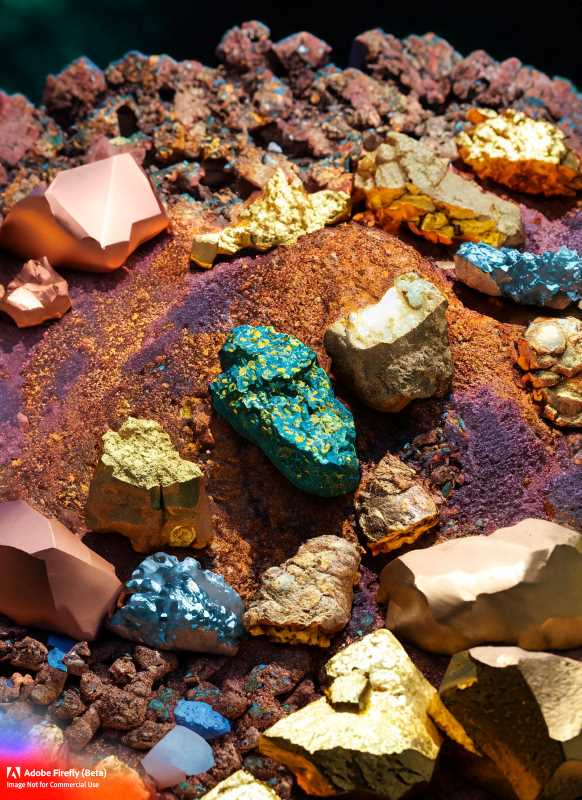 A Colorful Array: Mexico's mineral bounty spans various industries.