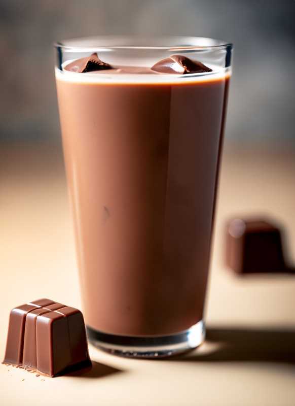 Indulgence in a glass: our rich and creamy chocolate elixir, a treat for the senses.