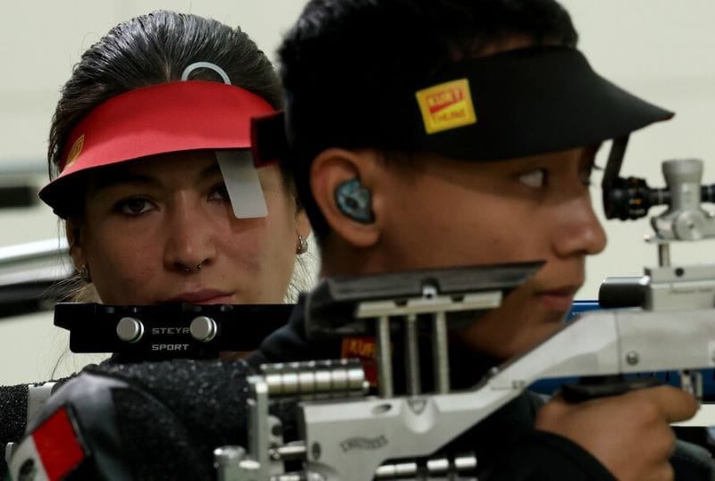 In the sport shooting, Goretti Zumaya and Edson Ramírez almost won the bronze medal.