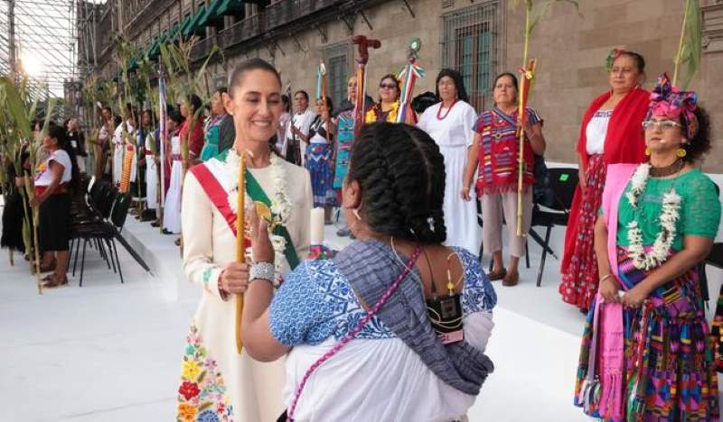 A historic moment in Mexico: Claudia Sheinbaum becomes the nation’s first female president.