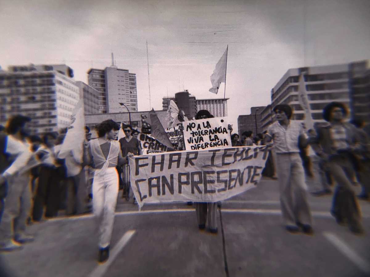 Gay pride march, June 28, 1980.