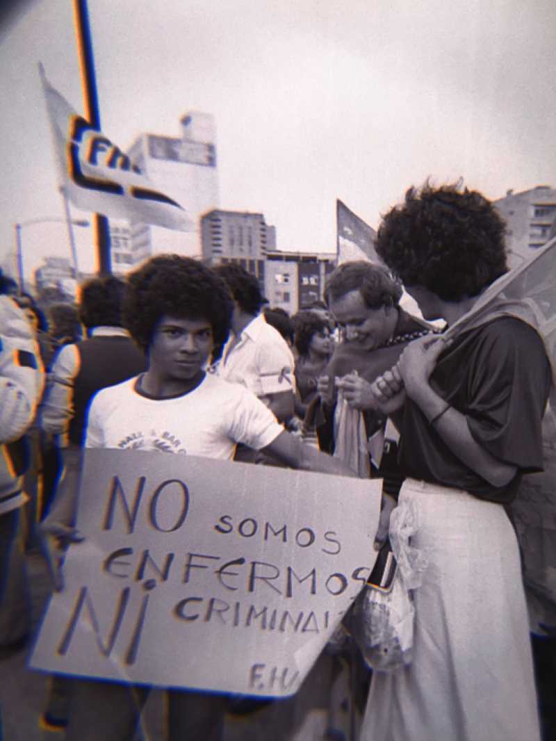 Gay pride march, June 28, 1980.