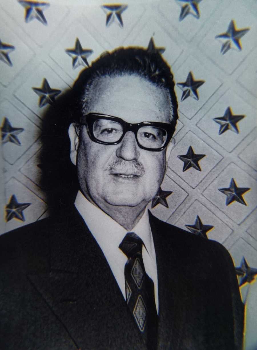 Salvador Allende, President of the Republic of Chile 1970-1973.