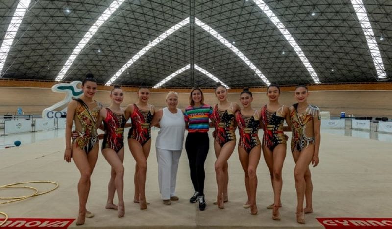 Mexican Rhythmic Gymnasts Aim for Paris