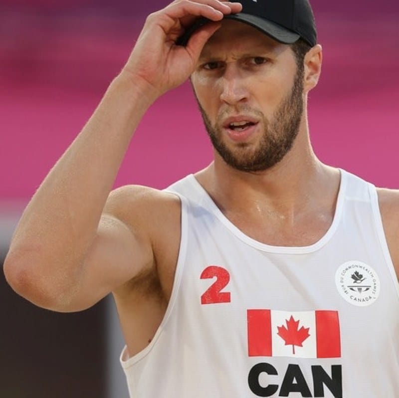 Canadian Volleyballer Sam Schachter Wins Over Fans with Spikes and Stews