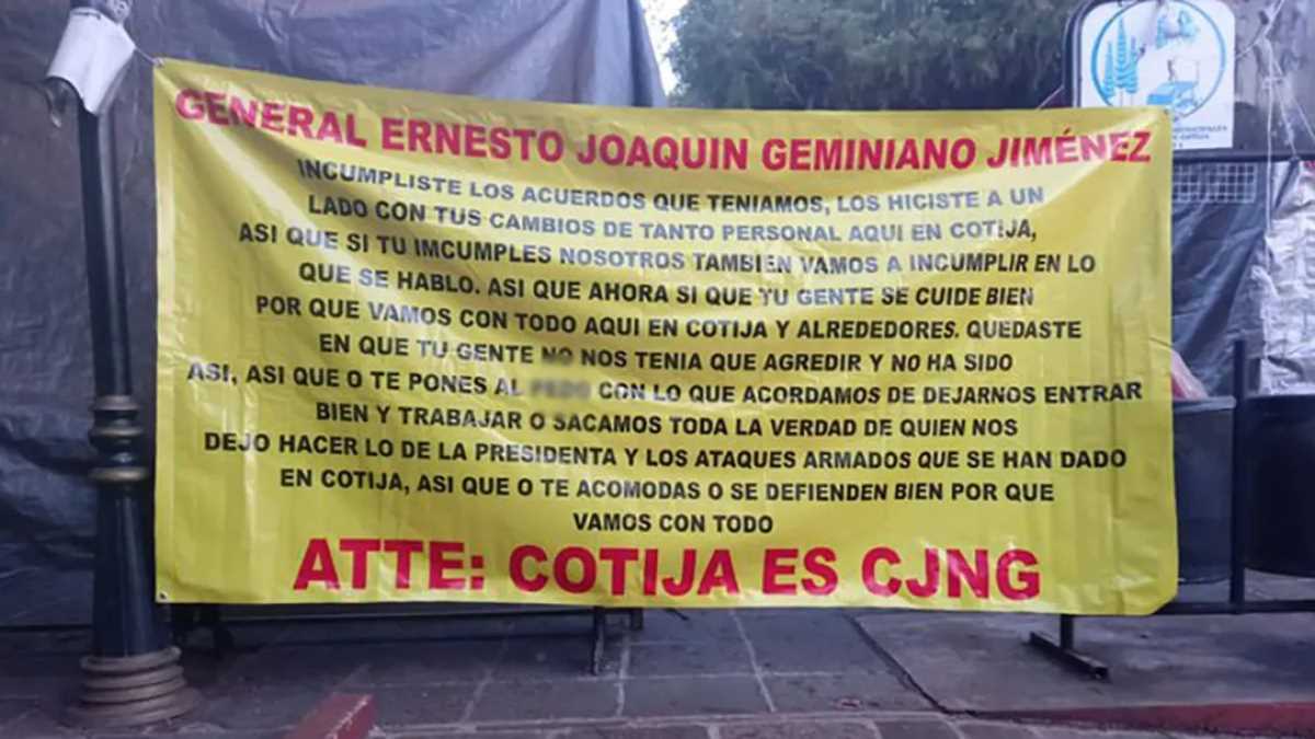 Mexican Cartel Issues Chilling Threat to High-Ranking Military Official in Michoacán