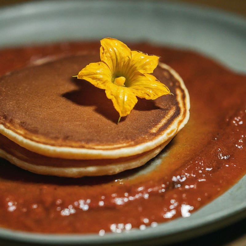 How to Make Delicious Pumpkin Flower Pancakes at Home