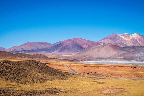 Atacama Desert in Chile.