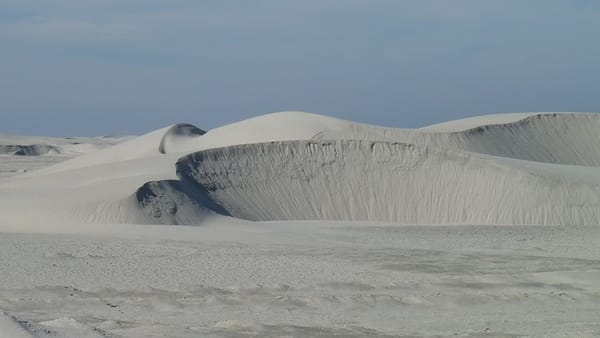 Dunes in Mexico.