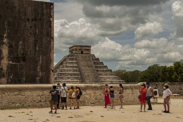 Chichén Itza is a popular destination to observe the Autumn Equinox in Mexico.