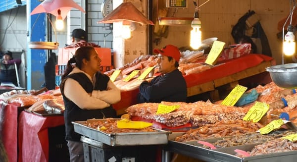 Mercado La Nueva Viga, located in Mexico City.