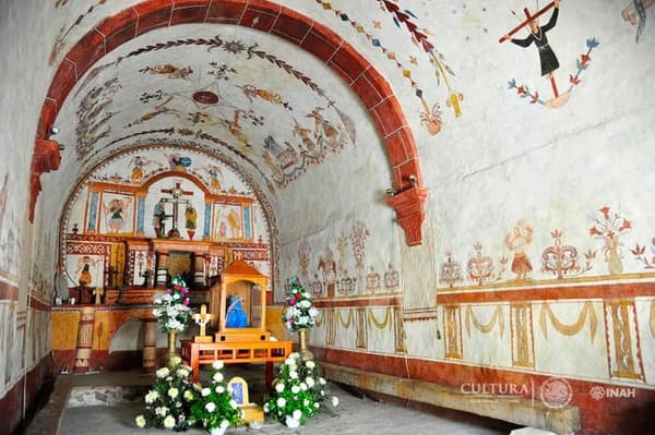 Otomi Chapels (*). Photo: Héctor Montaño, INAH