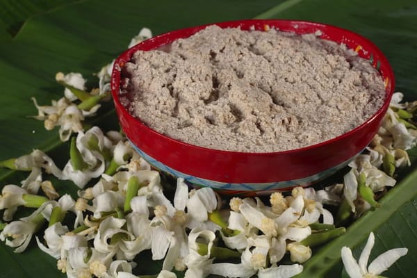 Rosita de cacao, which is the flower of Oaxaca's insignia drink tejate.