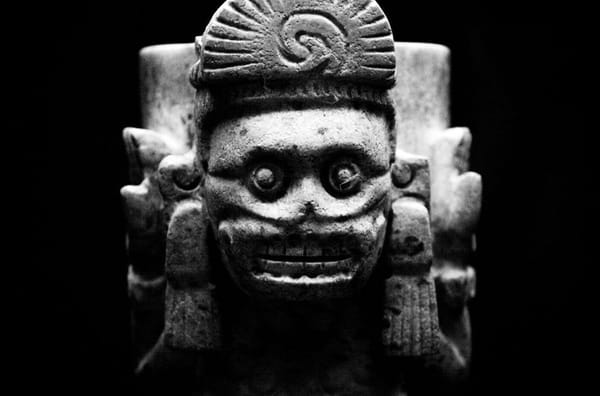 The Mexica celebrated the journey to the underworld 'Mictlan'.