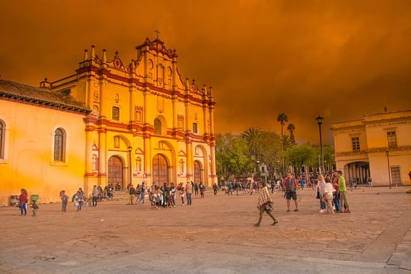 Church in Chiapas, Mexico.