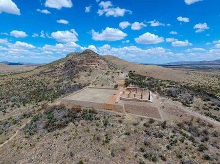 The archaeological site La Quemada