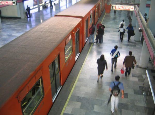 Mexico City metro.