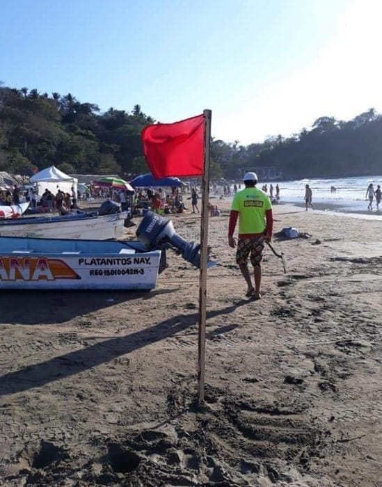 Platanitos Beach in Compostela.