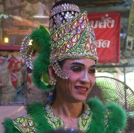 Ladyboy transvestite. Image by Michel Bertolotti from Pixabay