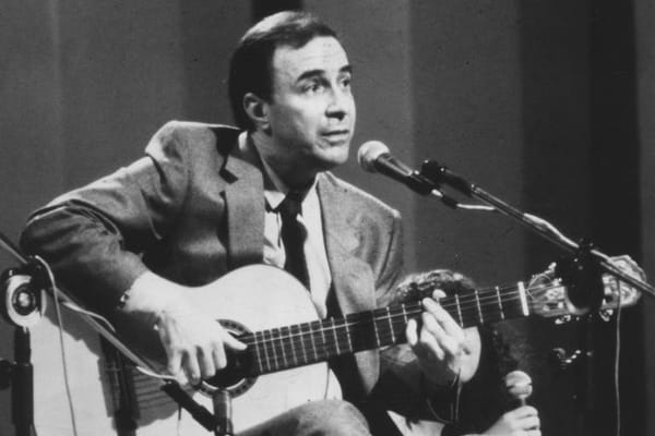 Musician and songwriter João Gilberto.