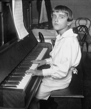 Nino Rota, the child prodigy.