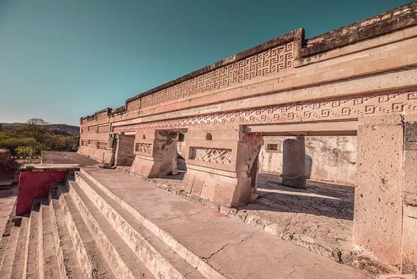 Visit the Archaeological Zone of San Pablo Villa de Mitla, Oaxaca.