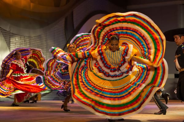 Mexican dancers.