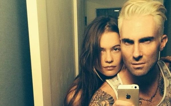 Adam Levine y Behati Prinsloo