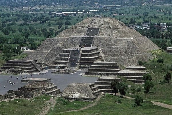 Moon pyramid Teotihuacán.