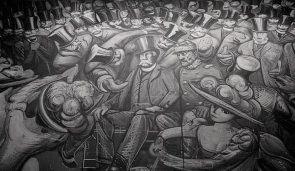 David Alfaro Siqueiros, Mural Del Porfirismo a la Revolución