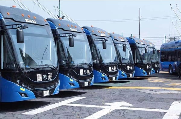 E-movilidad: Yutong inicia la entrega de nuevos trolebuses para México.