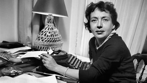 French novelist and screenwriter Marguerite Duras.