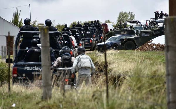 This is how an alleged shooting was heard in Texcaltitlán, in the south of the State of Mexico.