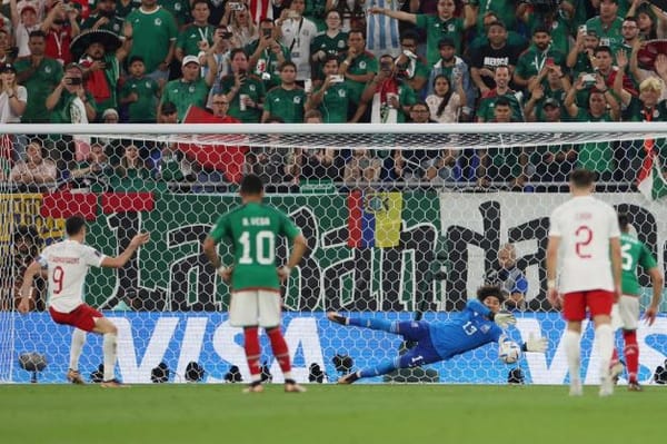 Qatar World Cup, Group C, Mexico vs Poland. Poland and Mexico play to a tie.