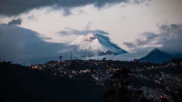 Ecuador's highest peak, Chimborazo, stands at an impressive 6,263 meters (20,548 feet) above sea level.