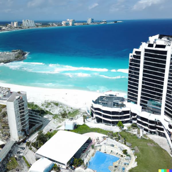 When do hotels in Cancun usually charge their highest rates?