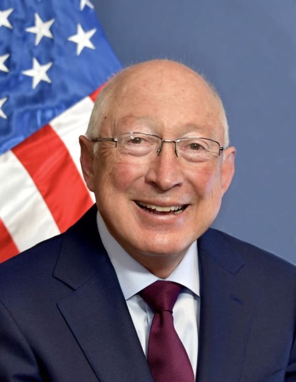 Ken Salazar, the US ambassador to Mexico.