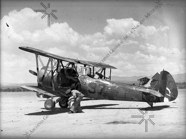 Vought O2U Corsair V-99M version, ca. 1938. AGN.