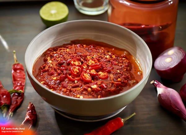 Fresh ingredients are key to making the perfect chipotle chili in vinegar.