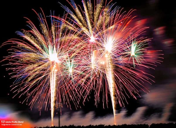 The science behind fireworks: each color and effect is achieved by adding specific chemicals.