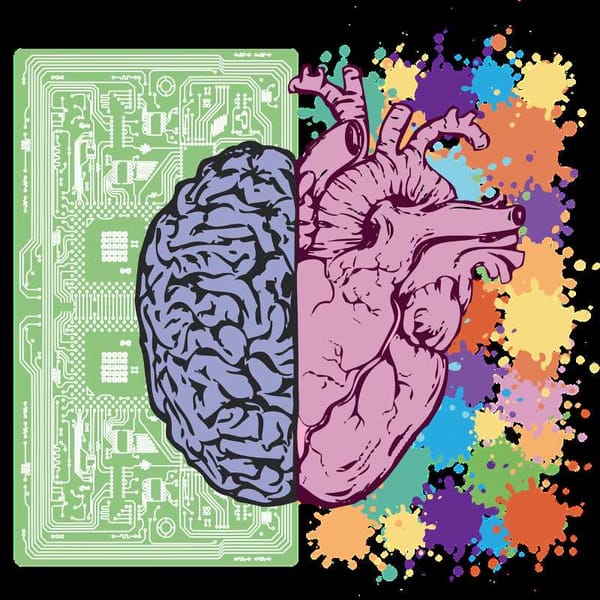 The human brain: A hub of more than 80 billion neurons, where the magic of emotions unfolds.