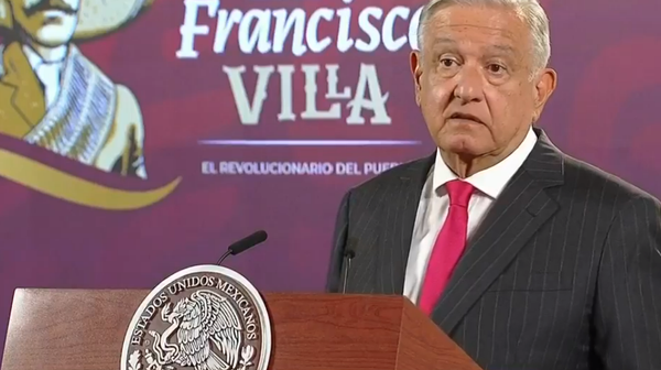 President AMLO addresses the nation during the morning conference, providing updates on key issues.