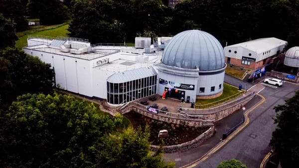 The Armagh Planetarium, where a young Jocelyn Bell Burnell was first introduced to the wonders of astronomy.