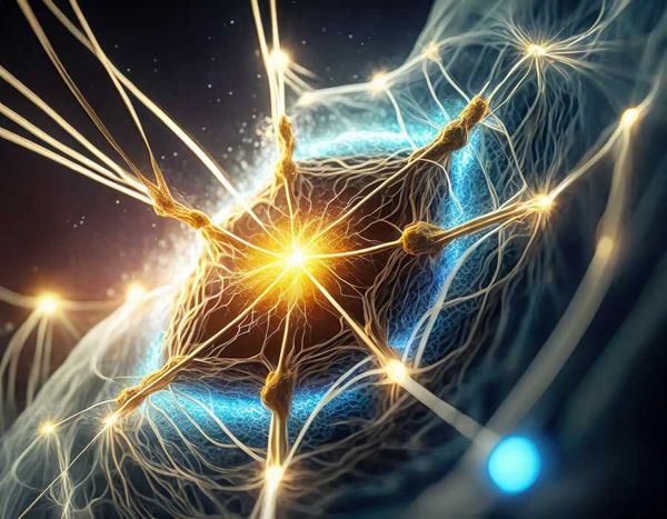 A close-up of attosecond pulses in action, shedding light on electrons' lightning-fast movements at the atomic level.