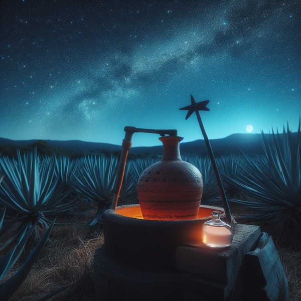 Beneath the watchful gaze of the Mexican moon, mezcal comes alive.