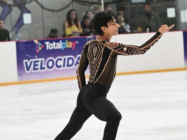 Donovan Carrillo, a blur of focused energy, practices at the World Championships in Montreal.