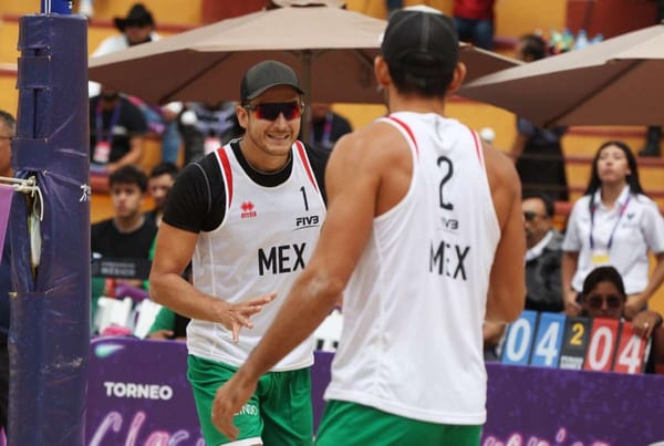 Juan Virgen and Ricardo Galindo will compete in the final of the Beach Volleyball Pre-Olympic in Tlaxcala.