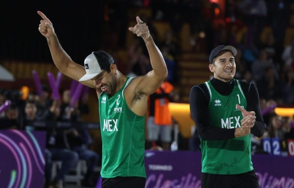 Juan Virgen and Ricardo Galindo are in the semifinals of the Tlaxcala 2024 Beach Volleyball Pre-Olympic.
