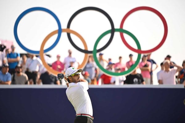 Carlos Ortiz was ranked 14th and Abraham Ancer (pictured) 29th, at the start of golf at the Olympic Games.